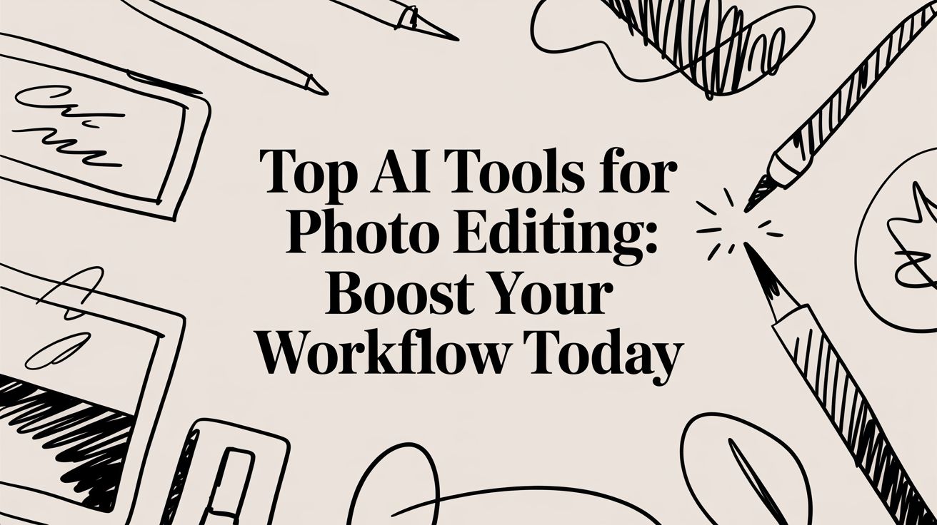 Top AI tools for photo editing: Boost Your Workflow Today