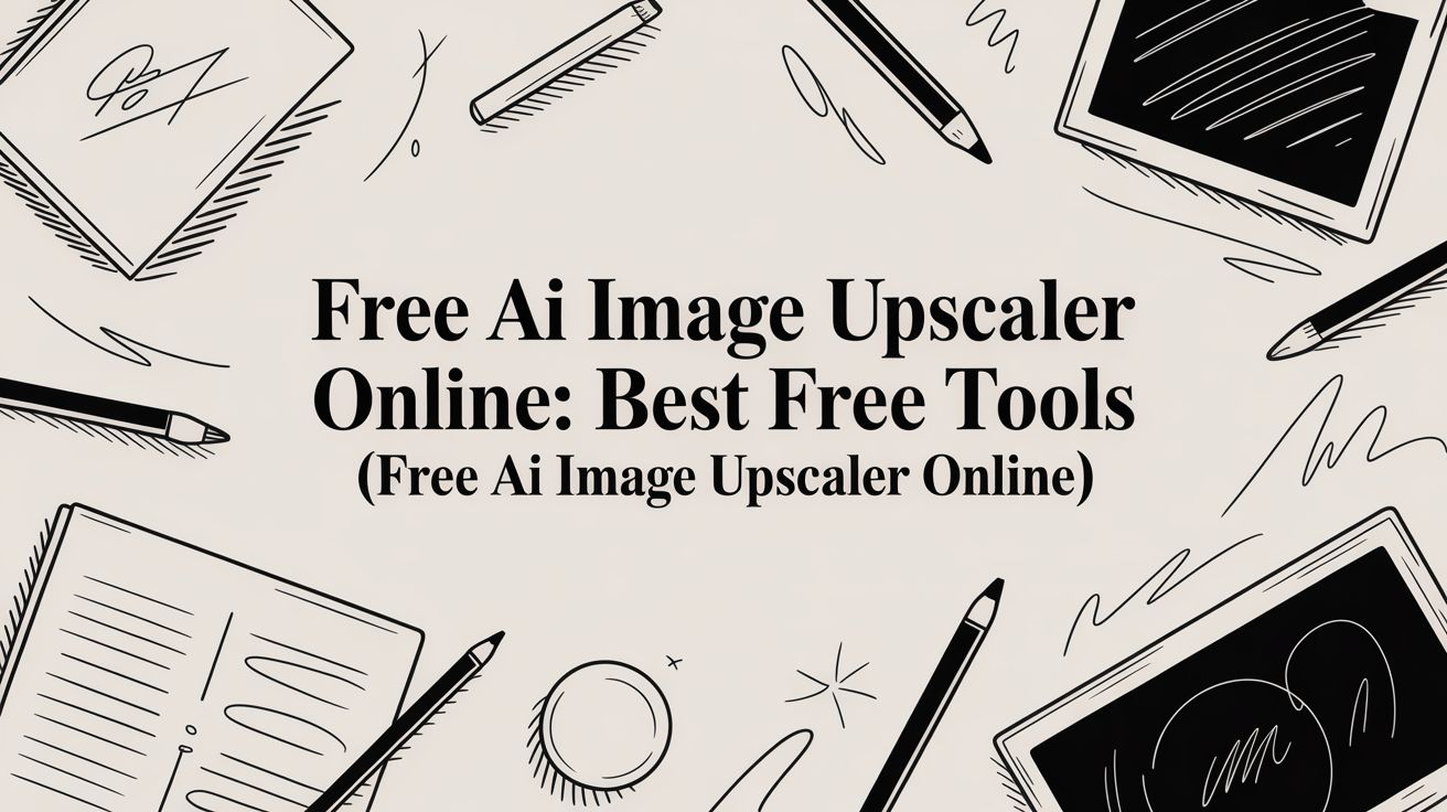 Free AI Image Upscaler Online: Best Free Tools