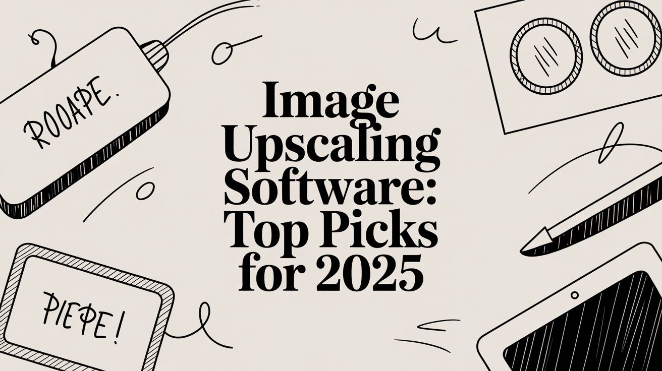 image upscaling software: Top picks for 2025