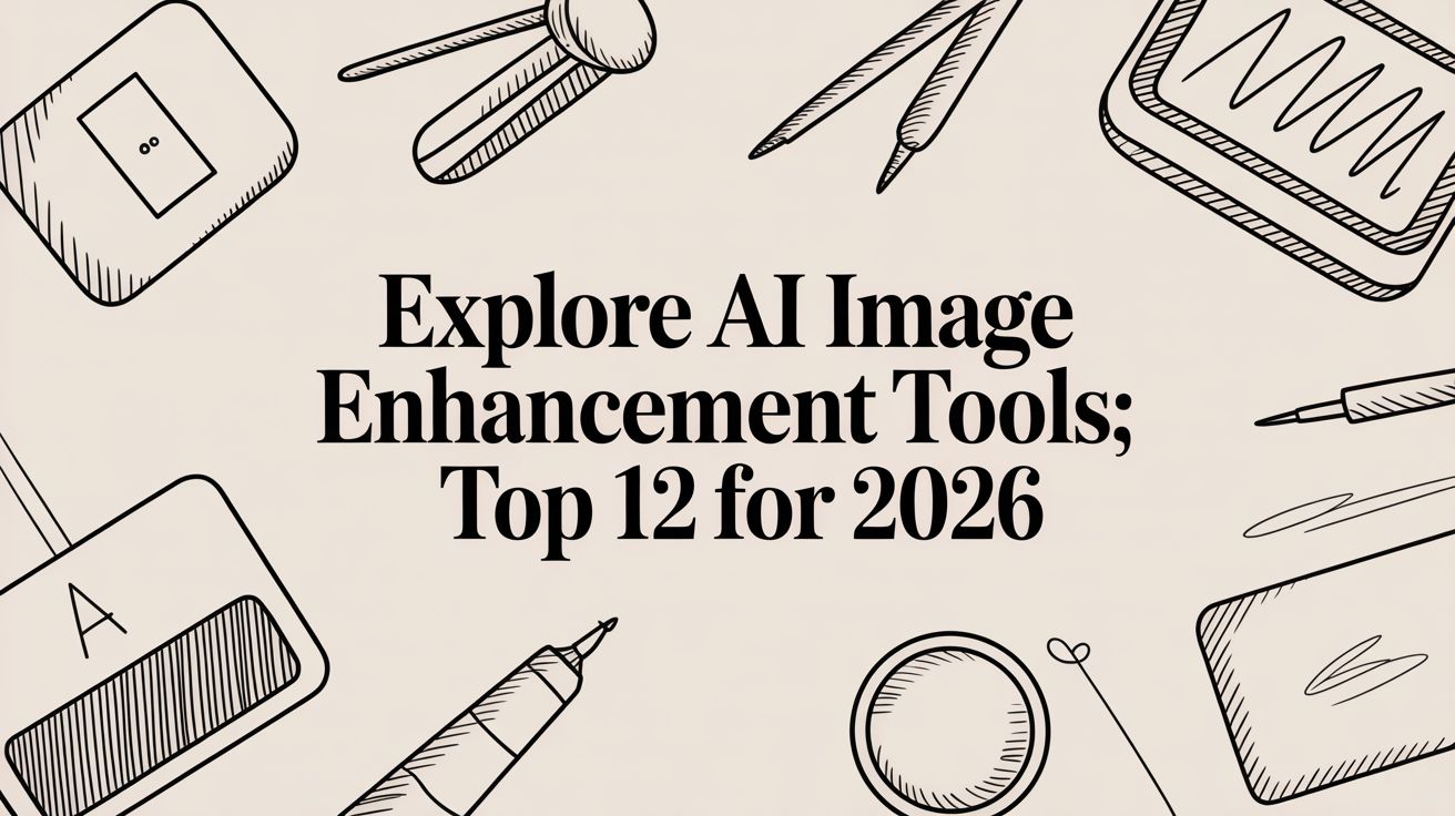 Explore AI image enhancement tools: Top 12 for 2026