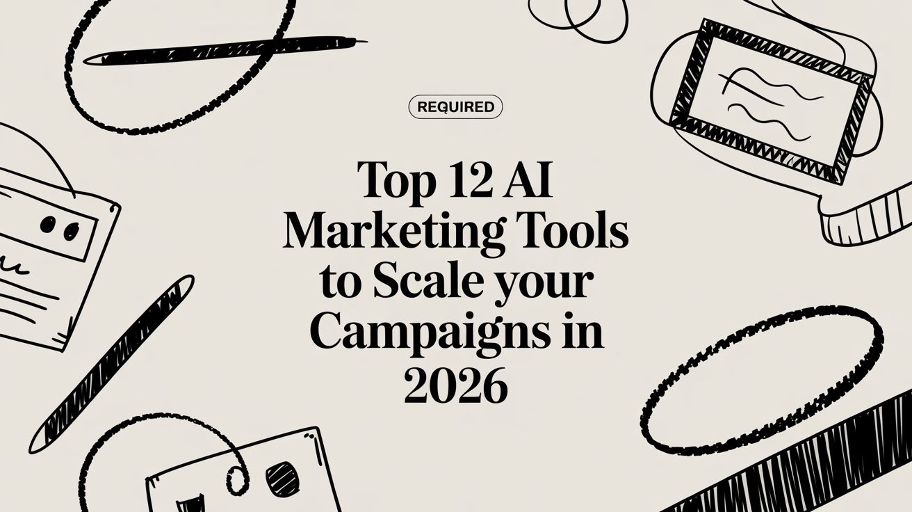 Top 12 AI Marketing Tools to Scale Your Campaigns in 2026