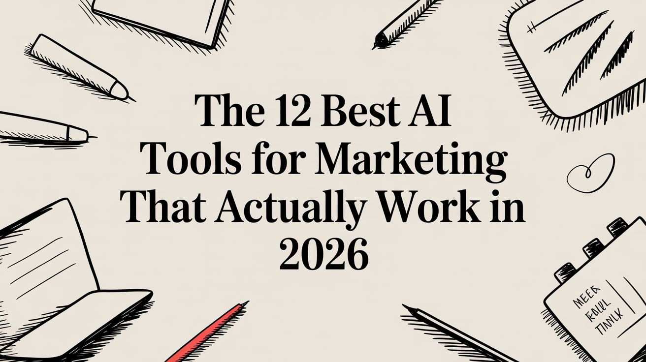 The 12 Best AI Tools for Marketing That Actually Work in 2026