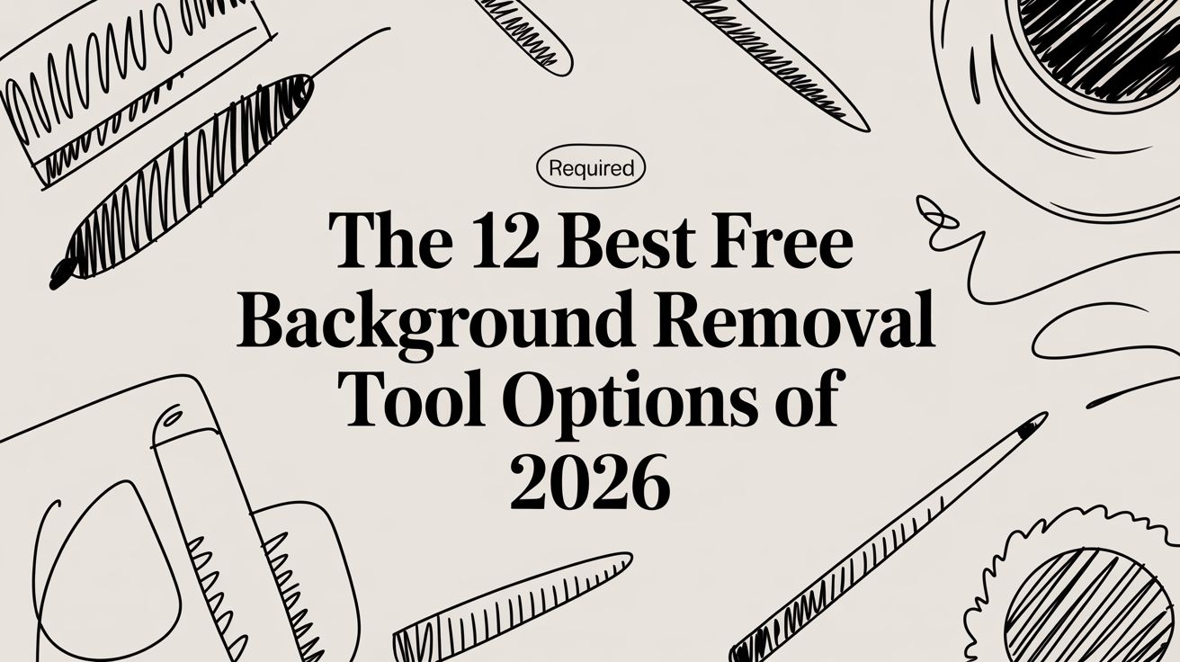 The 12 Best Free Background Removal Tool Options of 2026