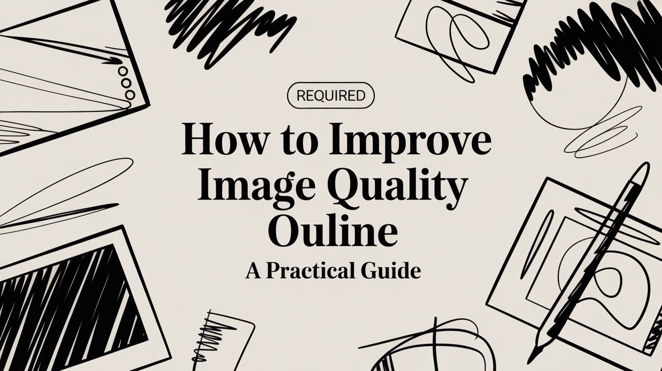 How to Improve Image Quality Online (Free & Paid Methods)
