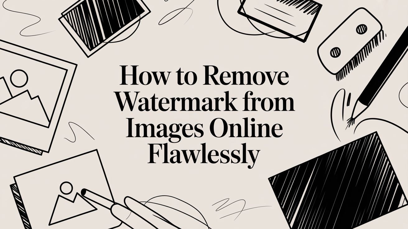 How to Remove Watermark from Images Online Flawlessly