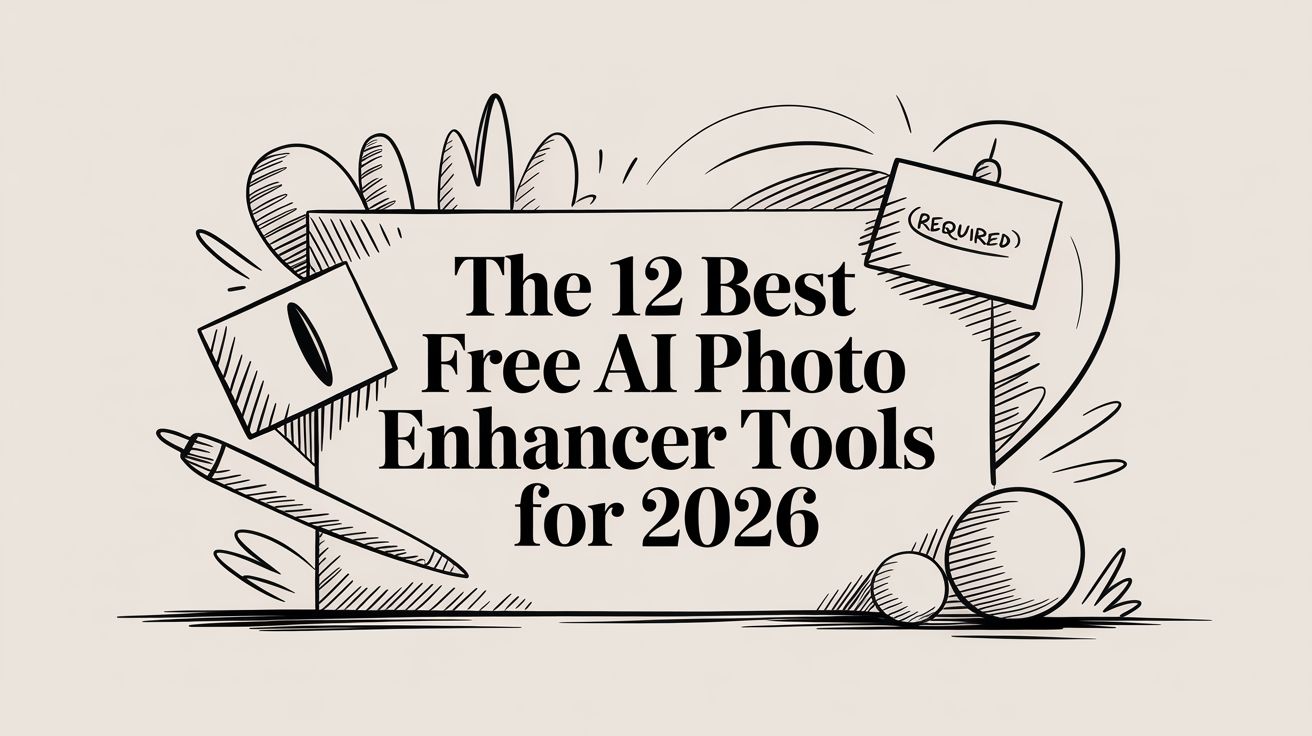 The 12 Best Free AI Photo Enhancer Tools for 2026