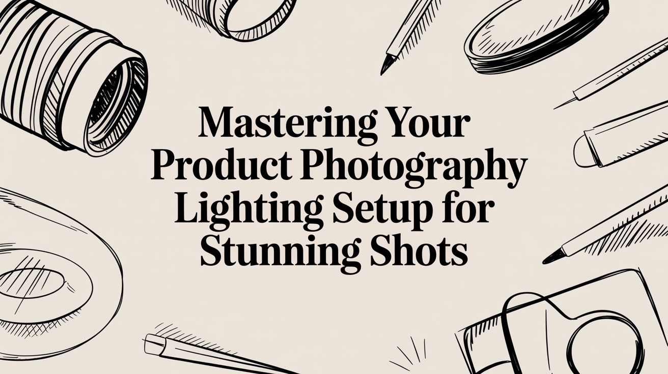 Mastering Your Product Photography Lighting Setup for Stunning Shots
