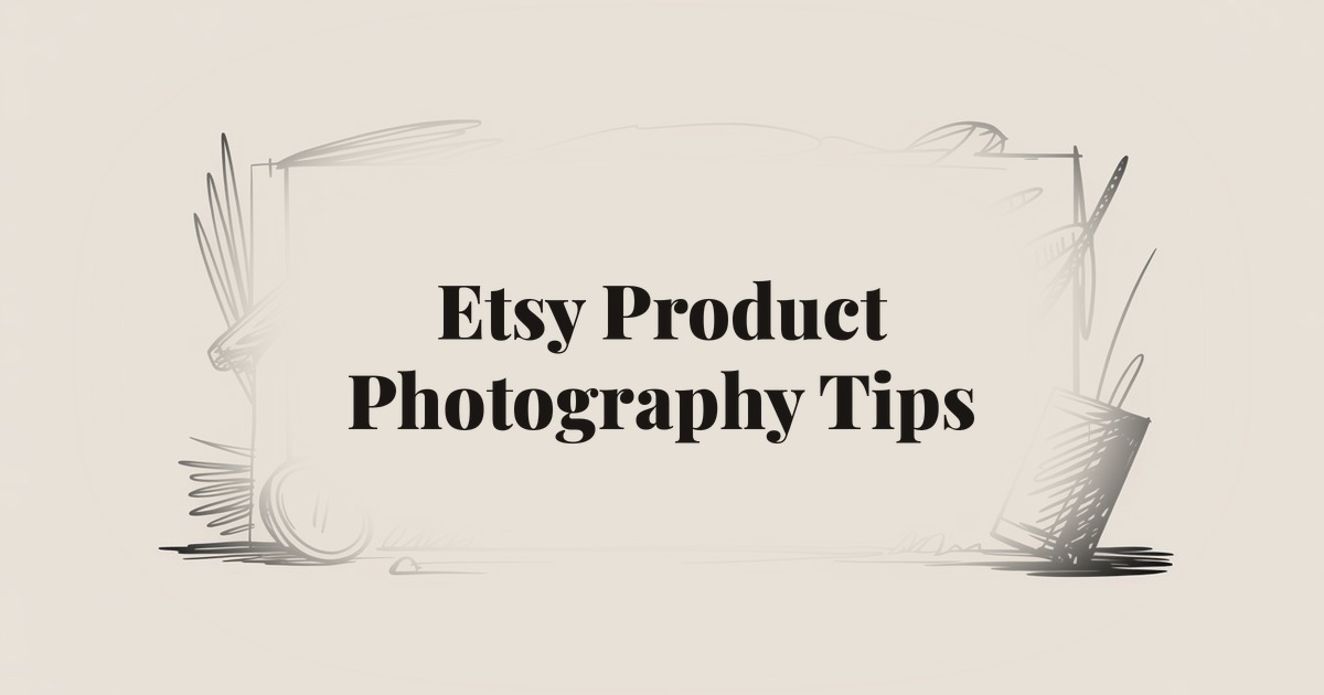 Etsy Product Photography Tips: Stand Out in a Crowded Marketplace