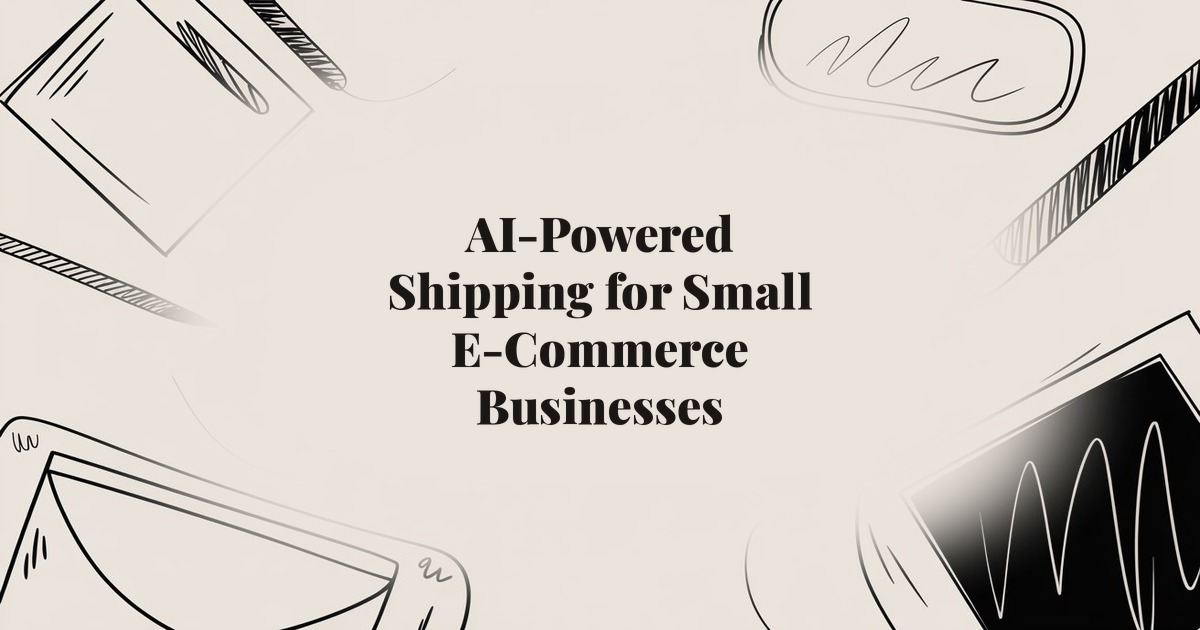 AI-Powered Shipping for Small E-Commerce Businesses: Use Case Guide