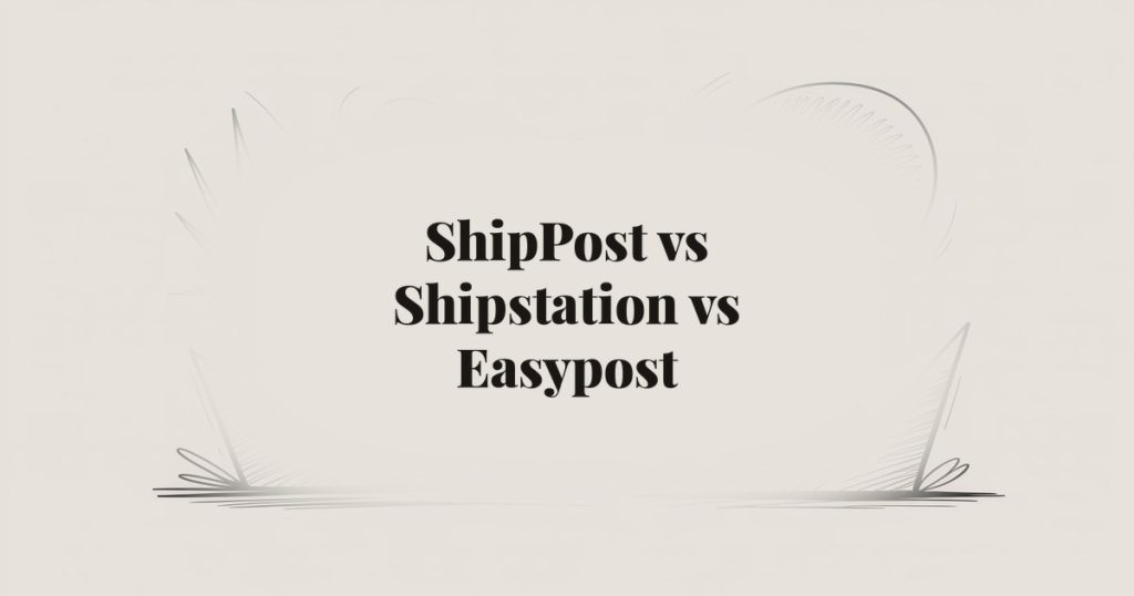 ShipPost vs Shipstation vs Easypost: Detailed Feature…