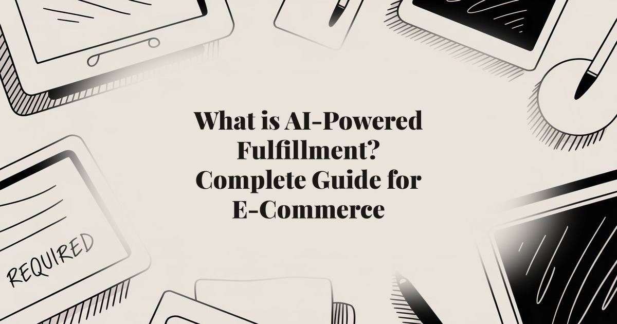 What is AI-Powered Fulfillment? Complete Guide for E-Commerce Founders