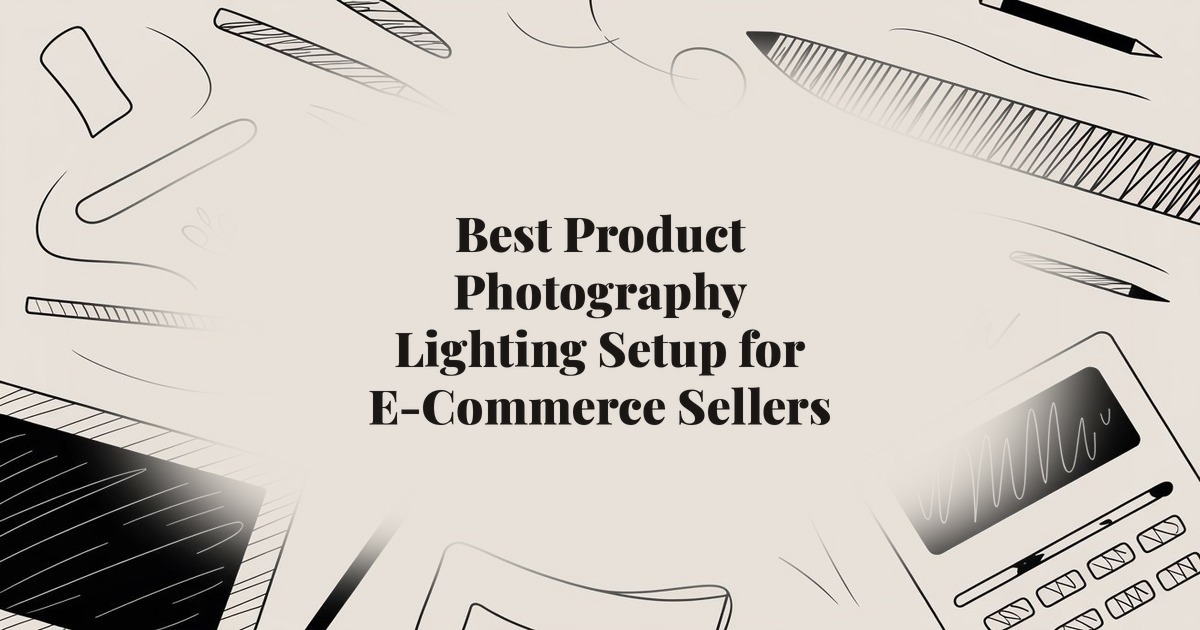 Best Product Photography Lighting Setup for E-Commerce Sellers (Under $500)