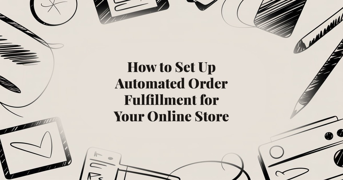 How to Set Up Automated Order Fulfillment for Your Online Store