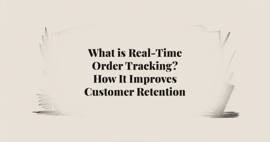 What is Real-Time Order Tracking? How It Improves Customer…