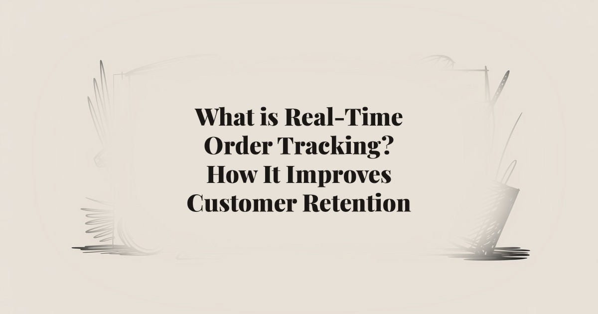 What is Real-Time Order Tracking? How It Improves Customer Retention