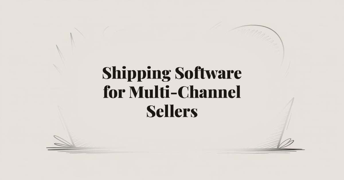 Shipping Software for Multi-Channel Sellers: Comparison and Recommendations