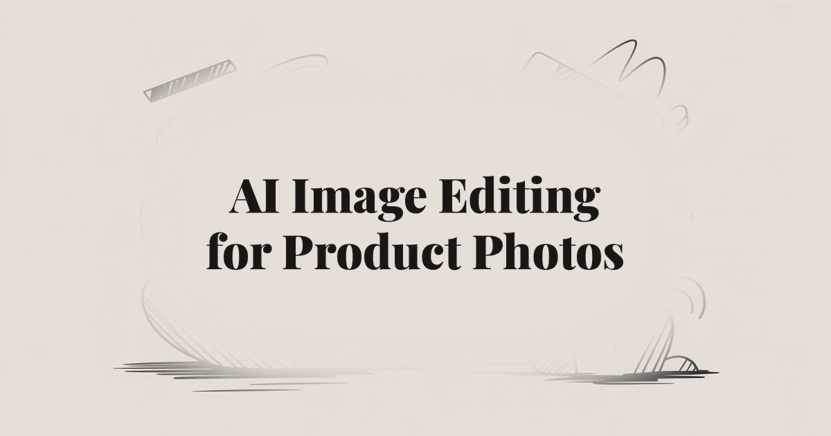 AI Image Editing for Product Photos: Automate Backgrounds and Color Correction