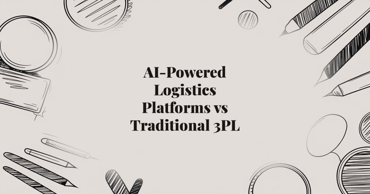 AI-Powered Logistics Platforms vs Traditional 3PL: Which Saves You More Money?