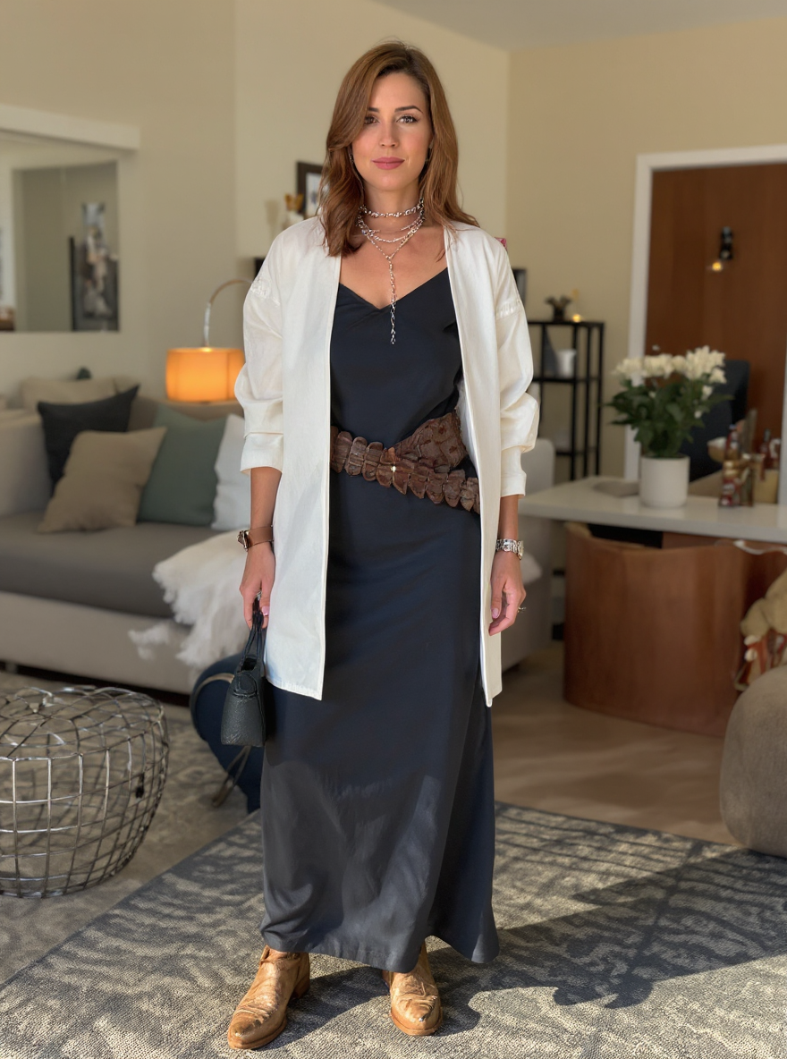 Megan wearing product