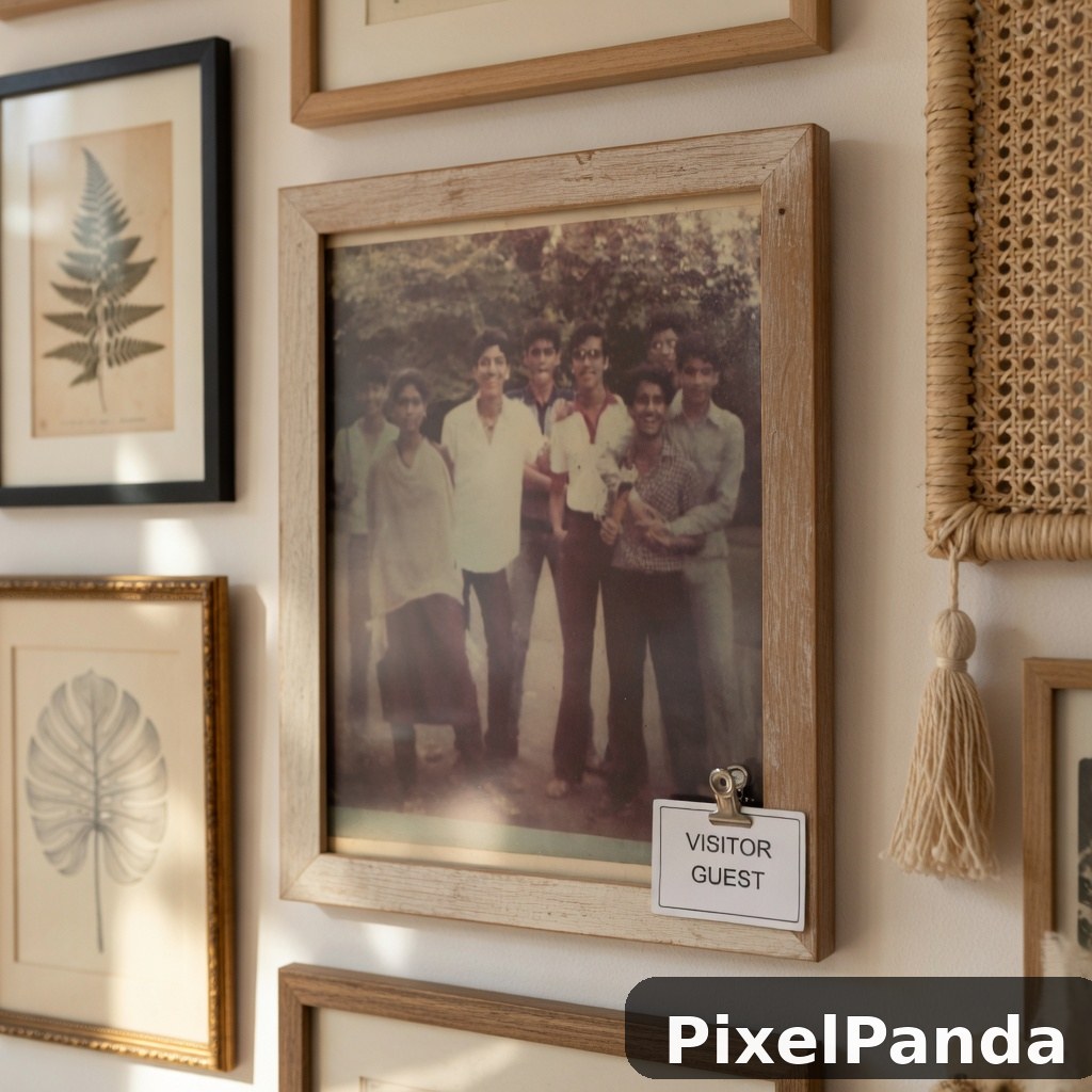 Gallery Wall Display — Made with PixelPanda