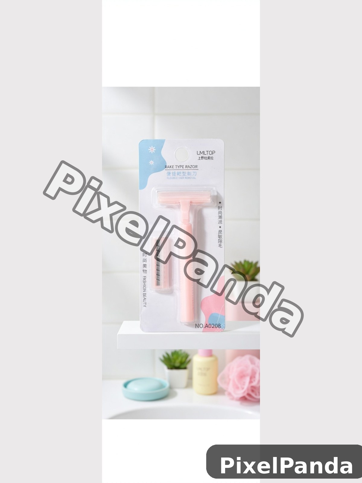Bathroom Shelf Styling — Made with PixelPanda