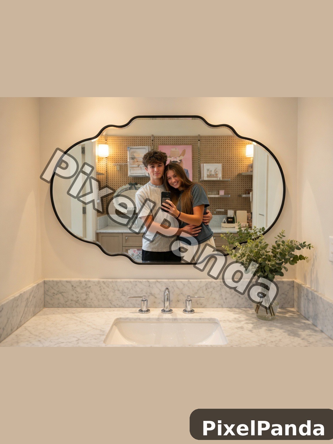 Bathroom Vanity Styling — Made with PixelPanda