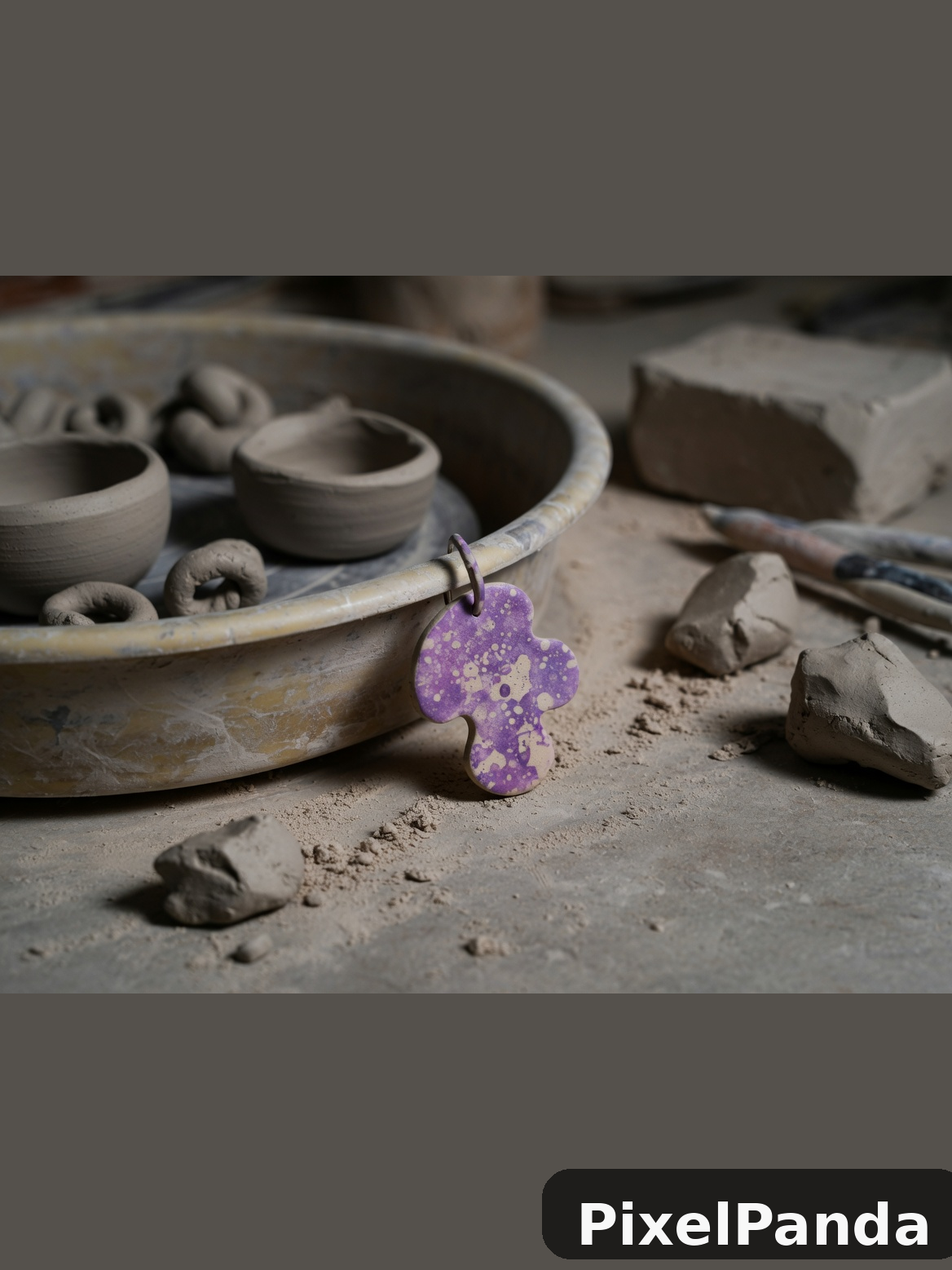 Pottery Studio Setting — Made with PixelPanda