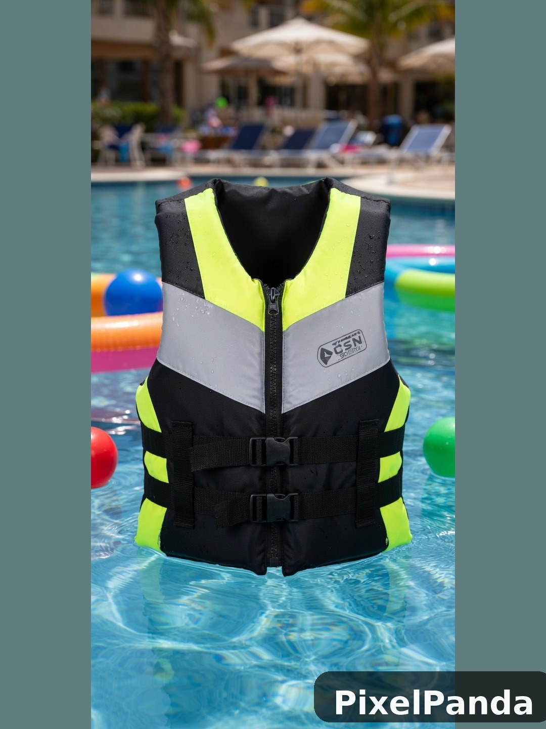 Pool Party Central — Made with PixelPanda