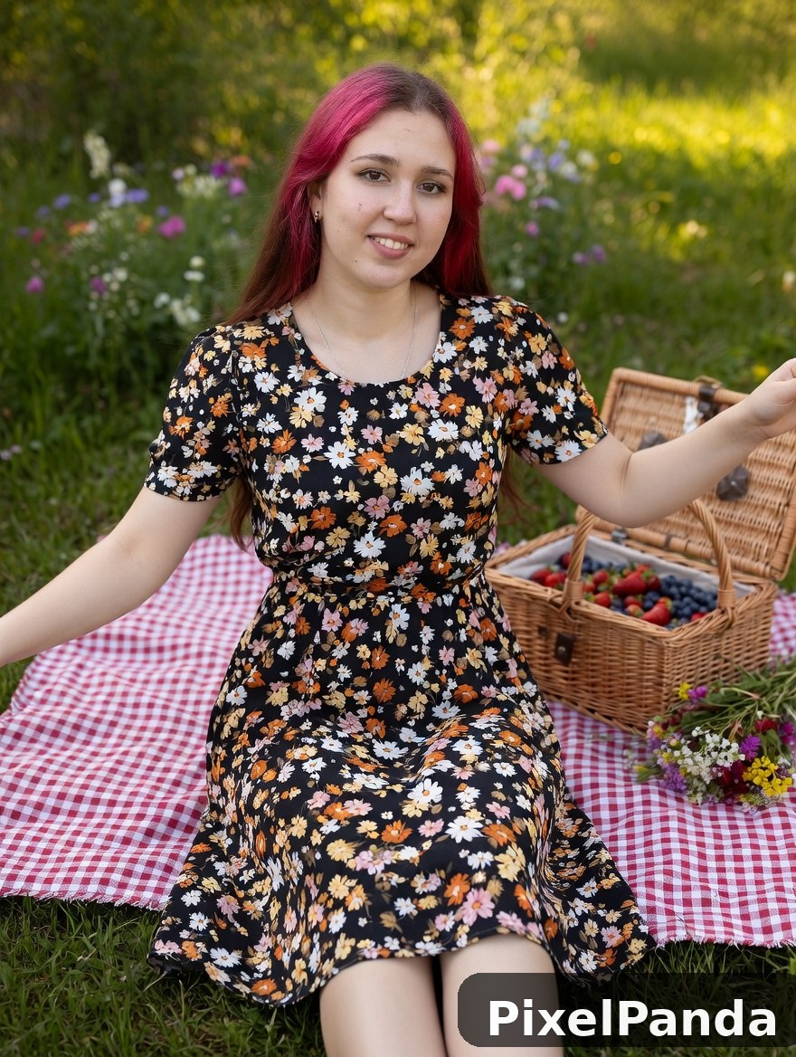 Picnic Blanket — Made with PixelPanda