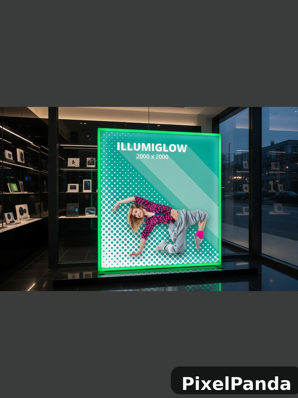 Boutique Retail Display — Made with PixelPanda