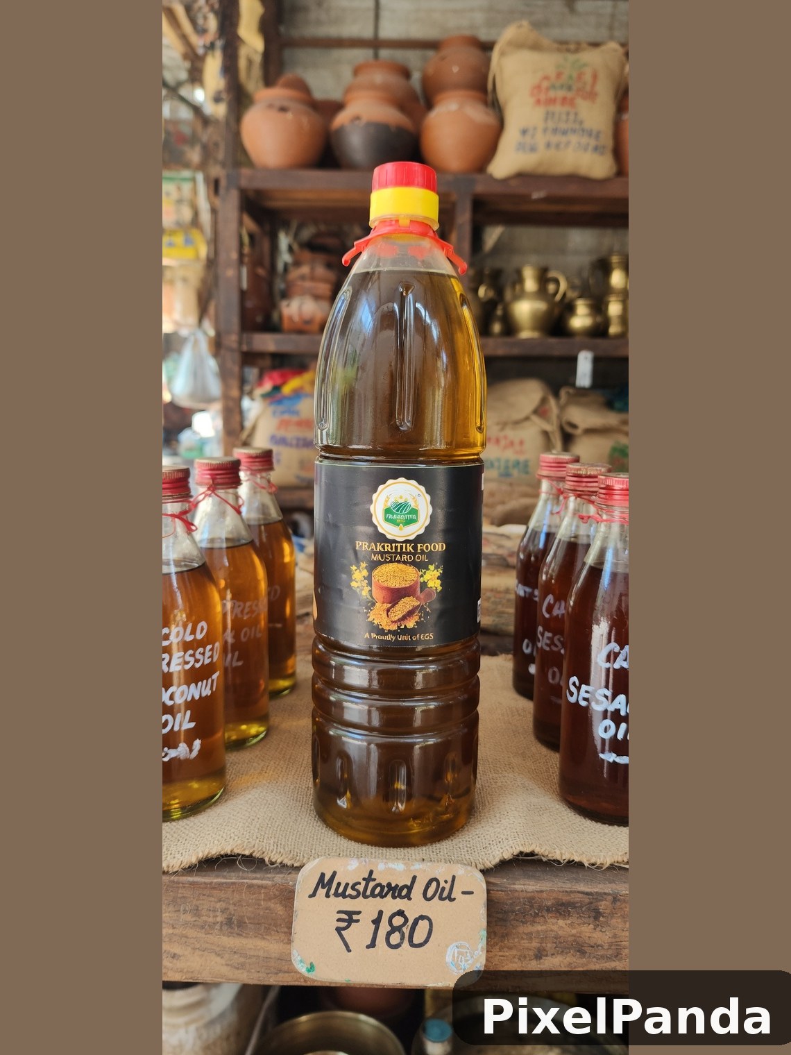 Market Vendor Display — Made with PixelPanda