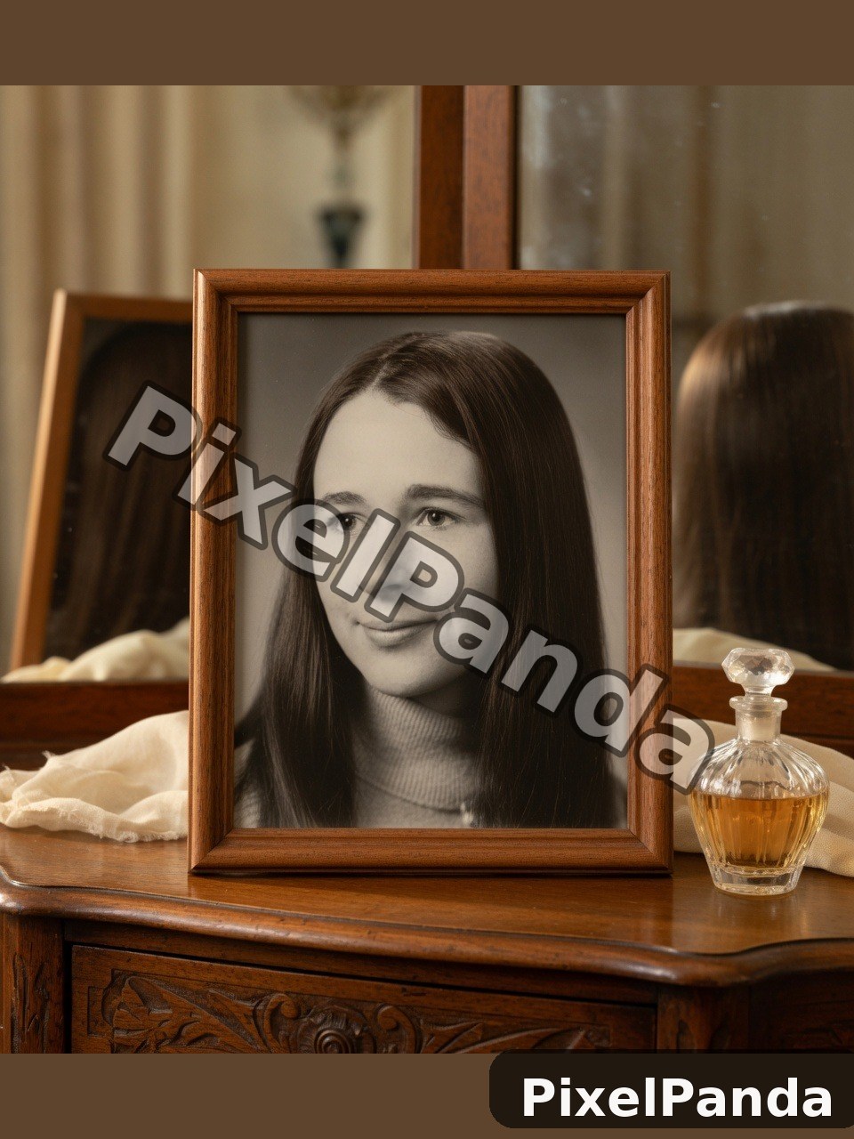 Dresser Vanity Display — Made with PixelPanda