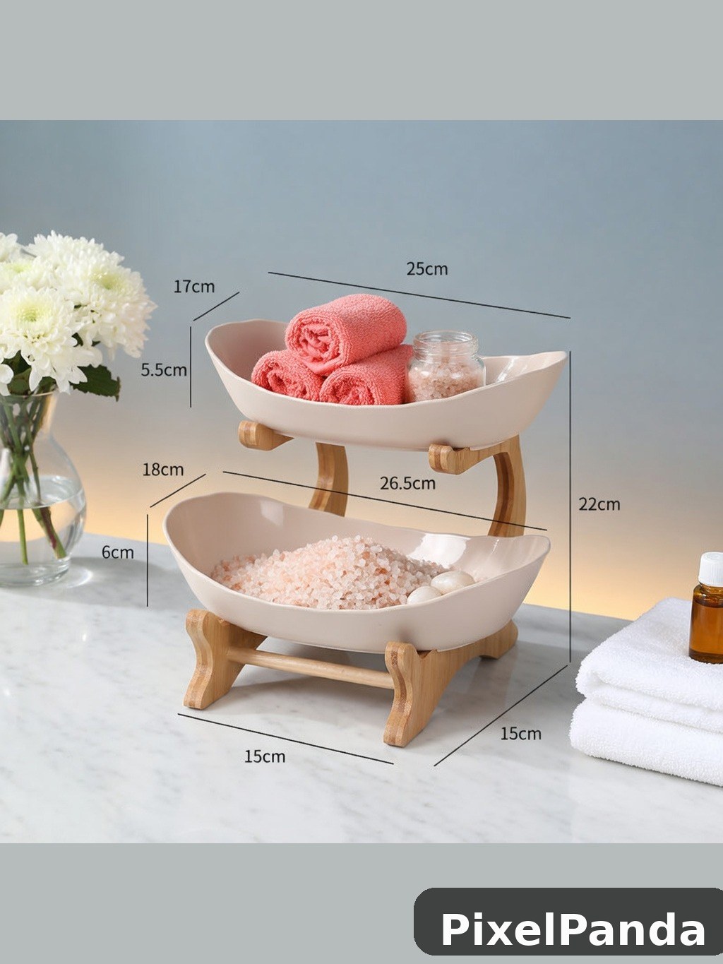Styled Bathroom Vanity — Made with PixelPanda