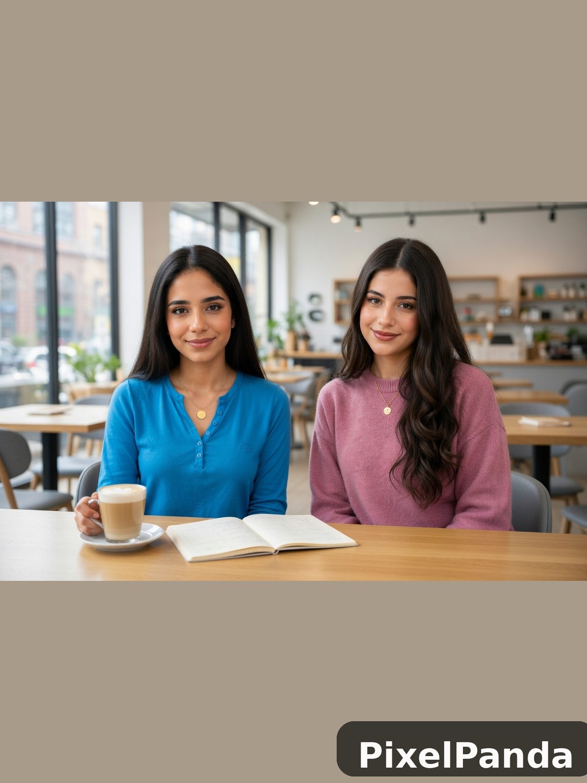 Coffee Shop Casual — Made with PixelPanda