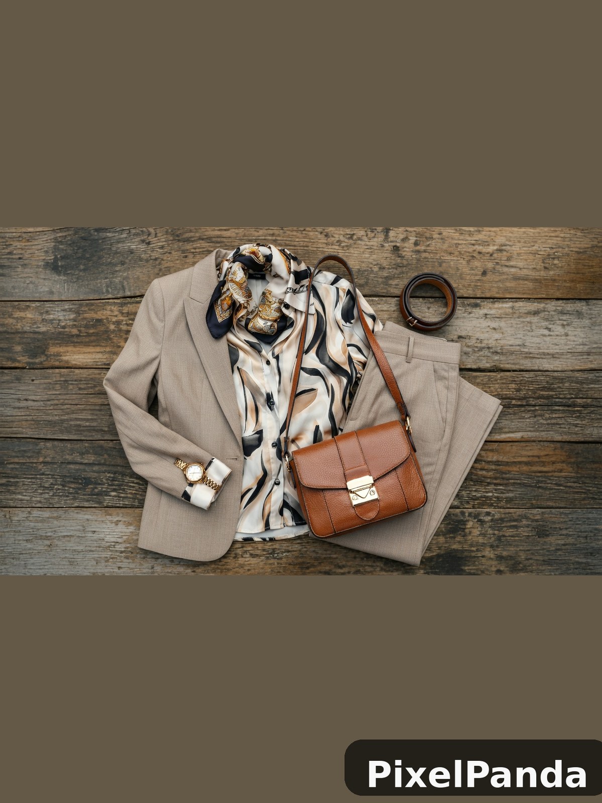 Styled Flat Lay — Made with PixelPanda
