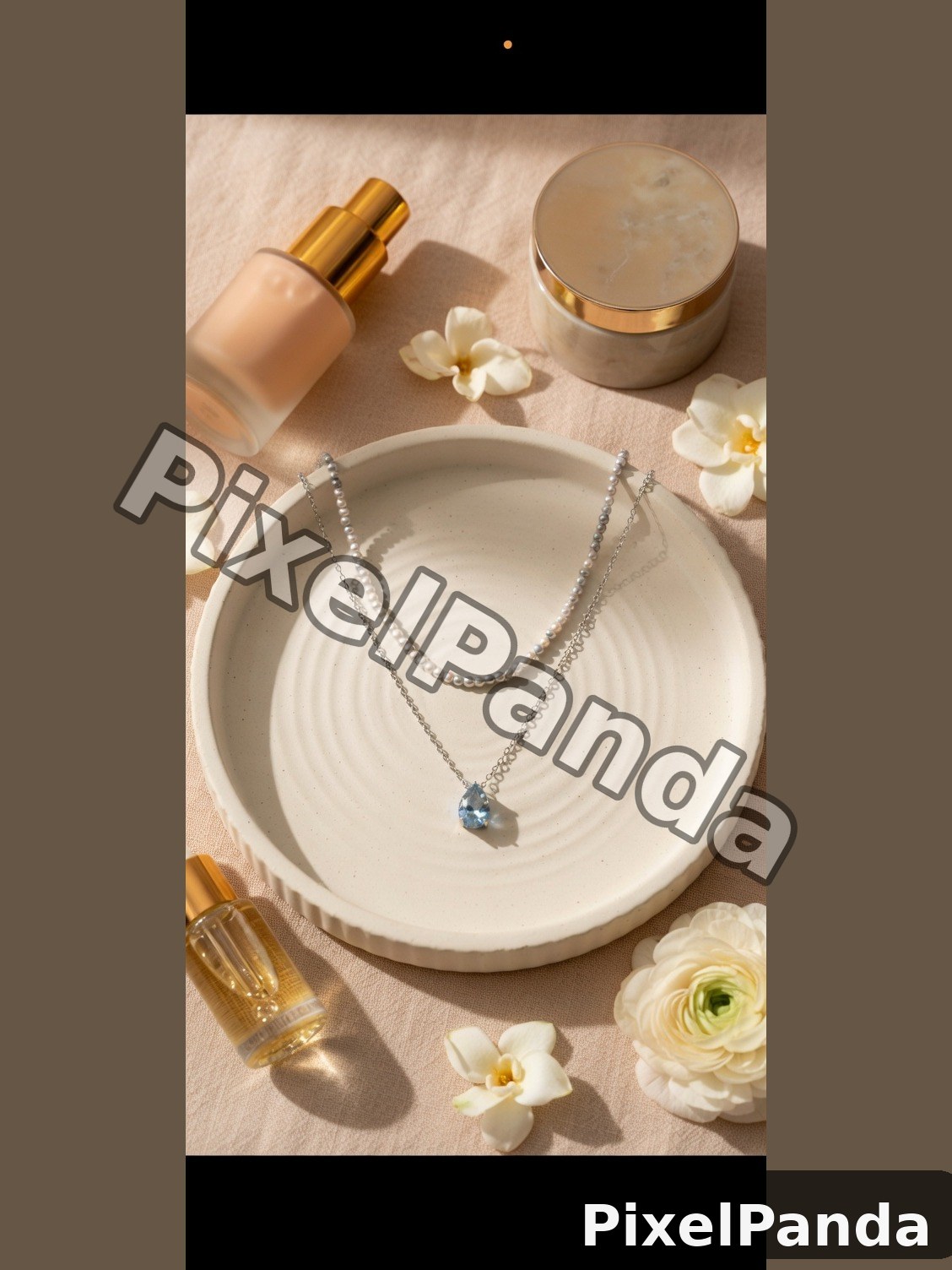 Skincare & Jewelry — Made with PixelPanda