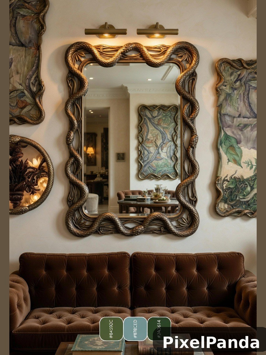 Salon Wall Arrangement — Made with PixelPanda