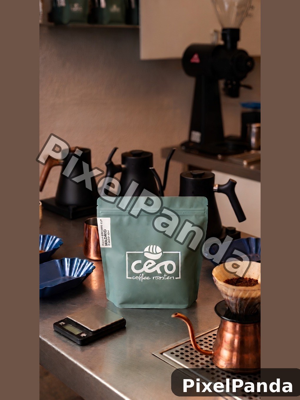 Barista Counter — Made with PixelPanda