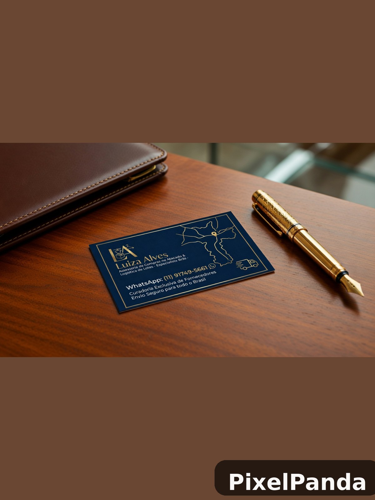 Executive Desk Display — Made with PixelPanda