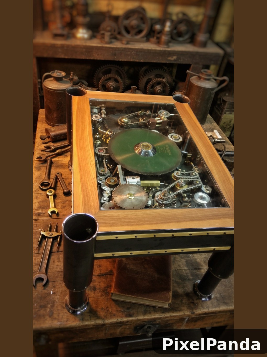 Vintage Collectors Room — Made with PixelPanda
