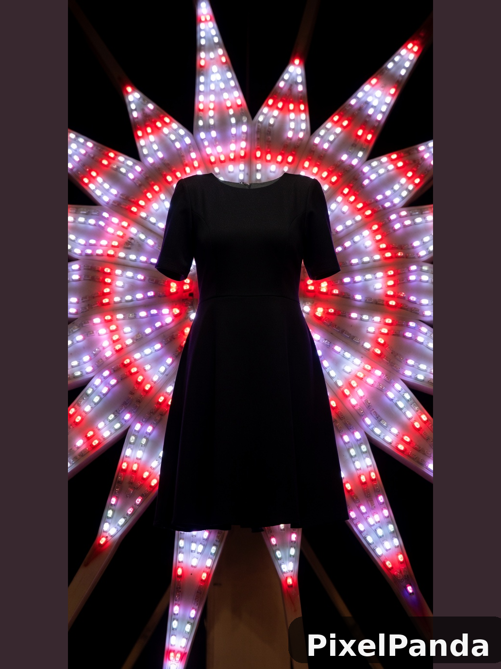 Close-Up LED Detail — Made with PixelPanda