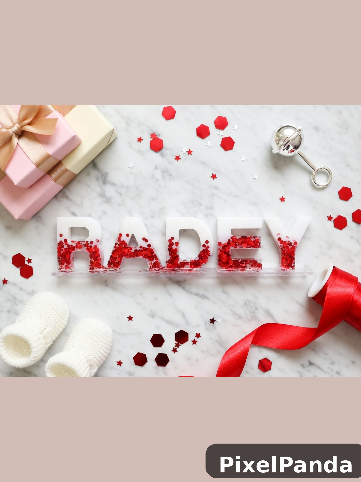 Flat Lay Gifting — Made with PixelPanda