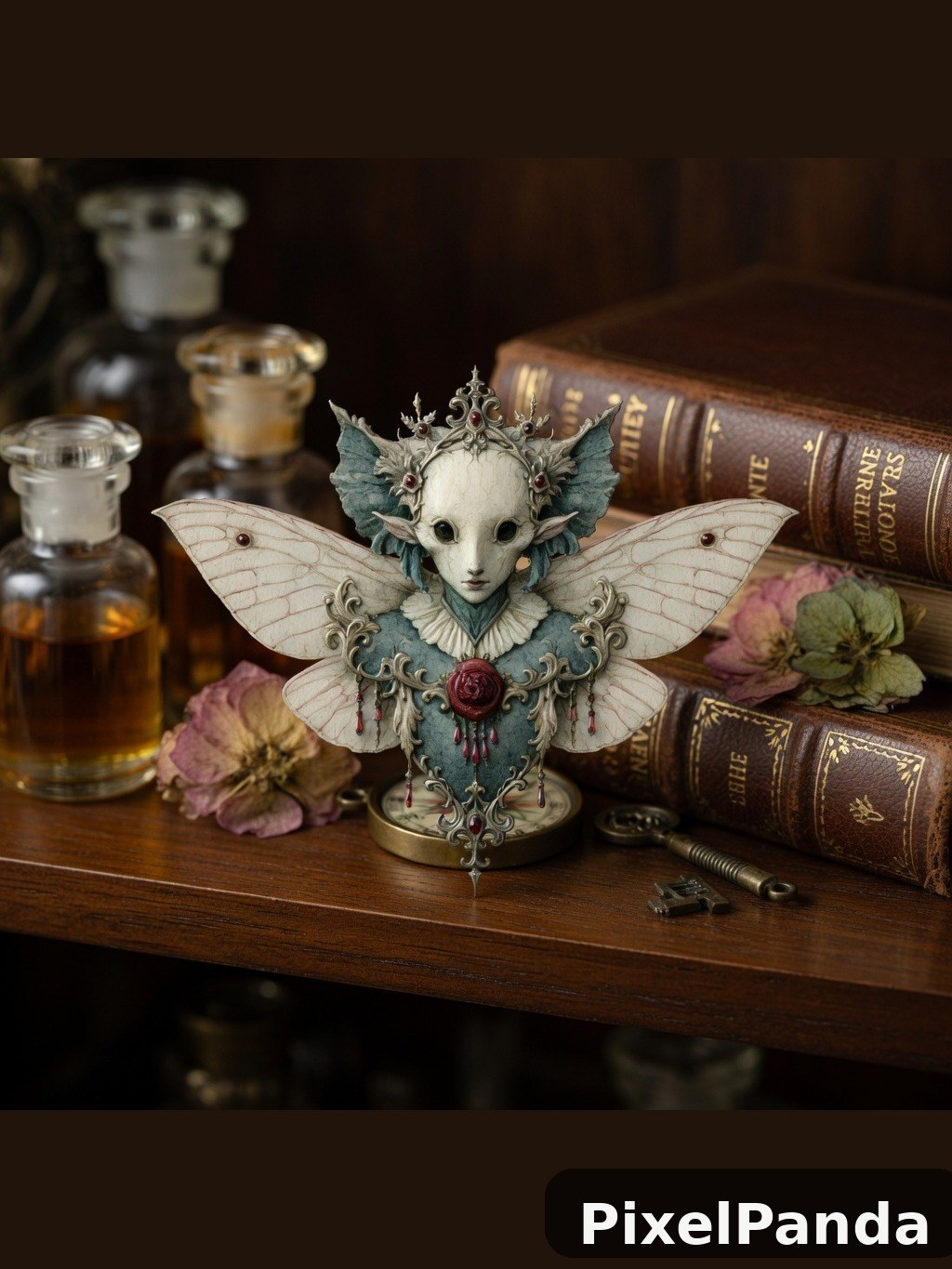Antique Collection Display — Made with PixelPanda