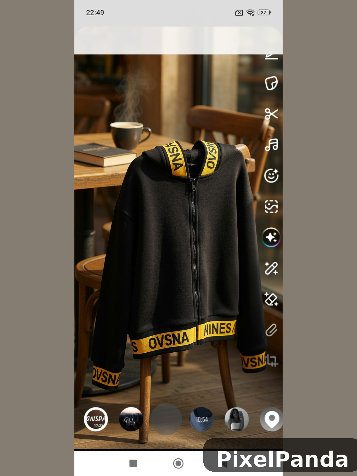Coffee Shop Casual — Made with PixelPanda