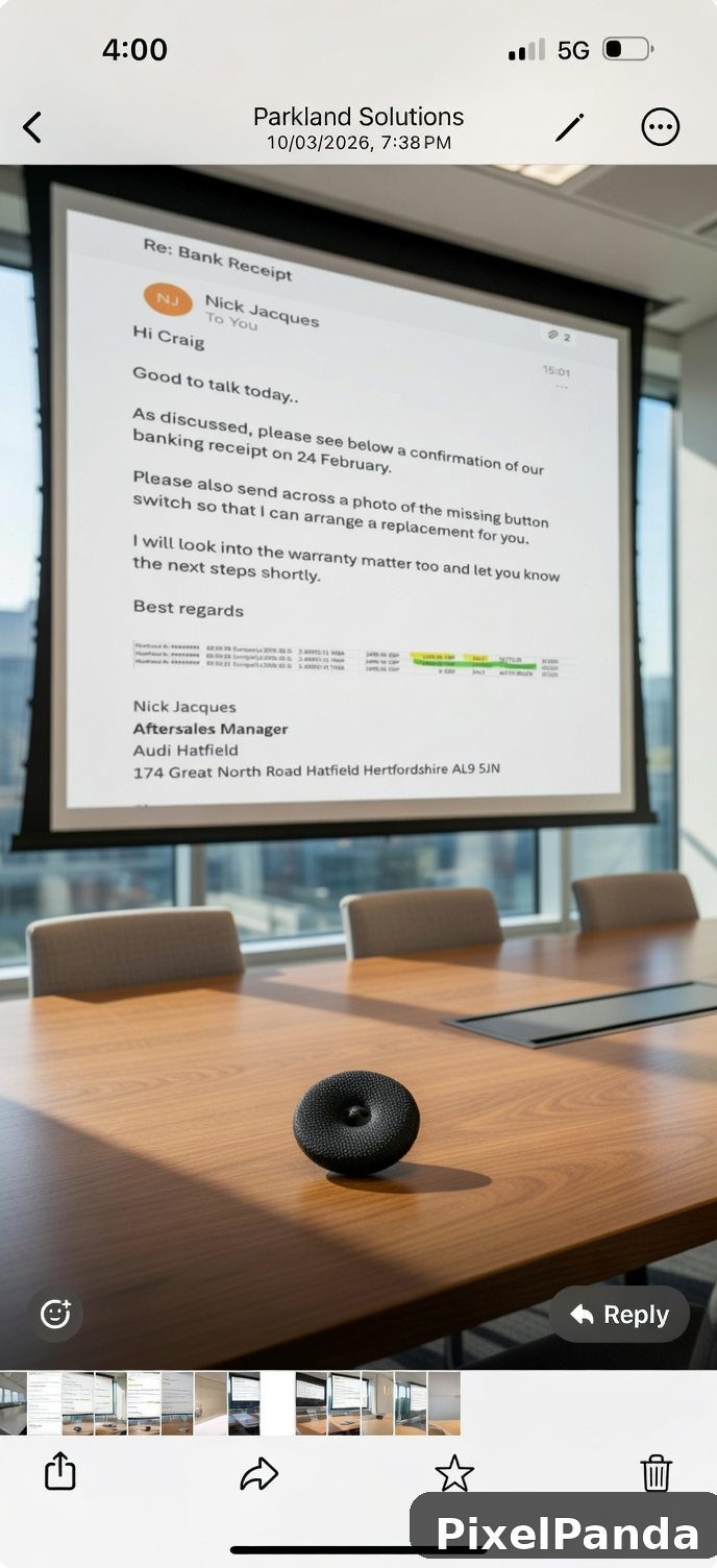 Conference Room Display — Made with PixelPanda