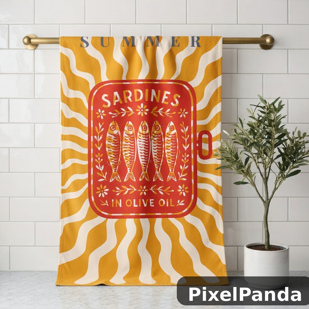 Minimalist Kitchen Hang — Made with PixelPanda