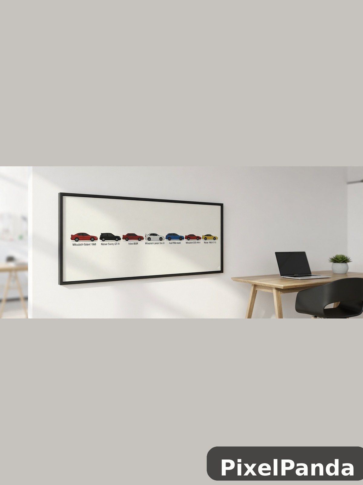 Office Workspace — Made with PixelPanda