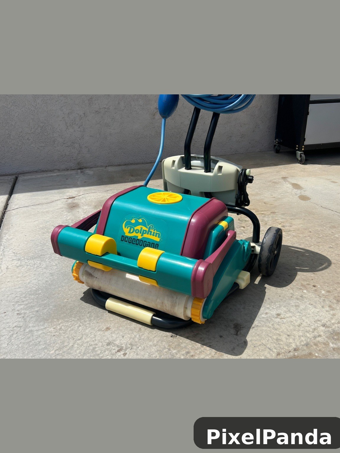Poolside Hero — Made with PixelPanda