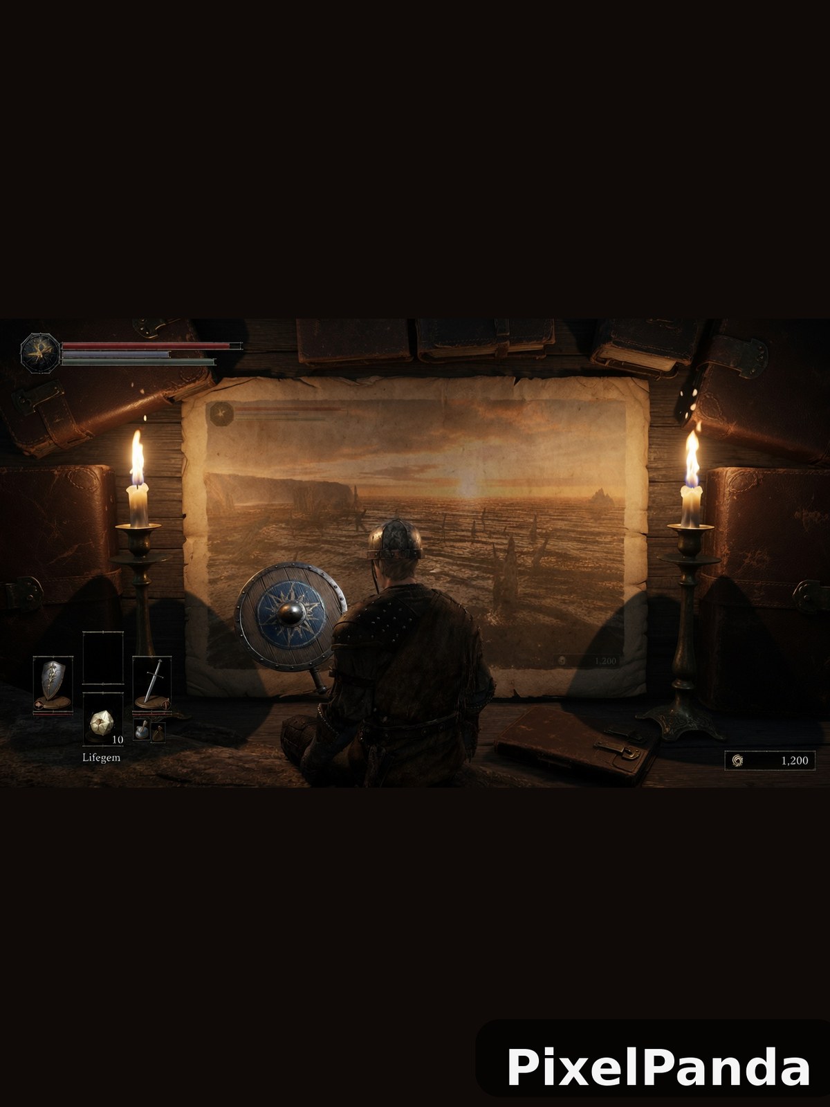 Candlelit Study — Made with PixelPanda