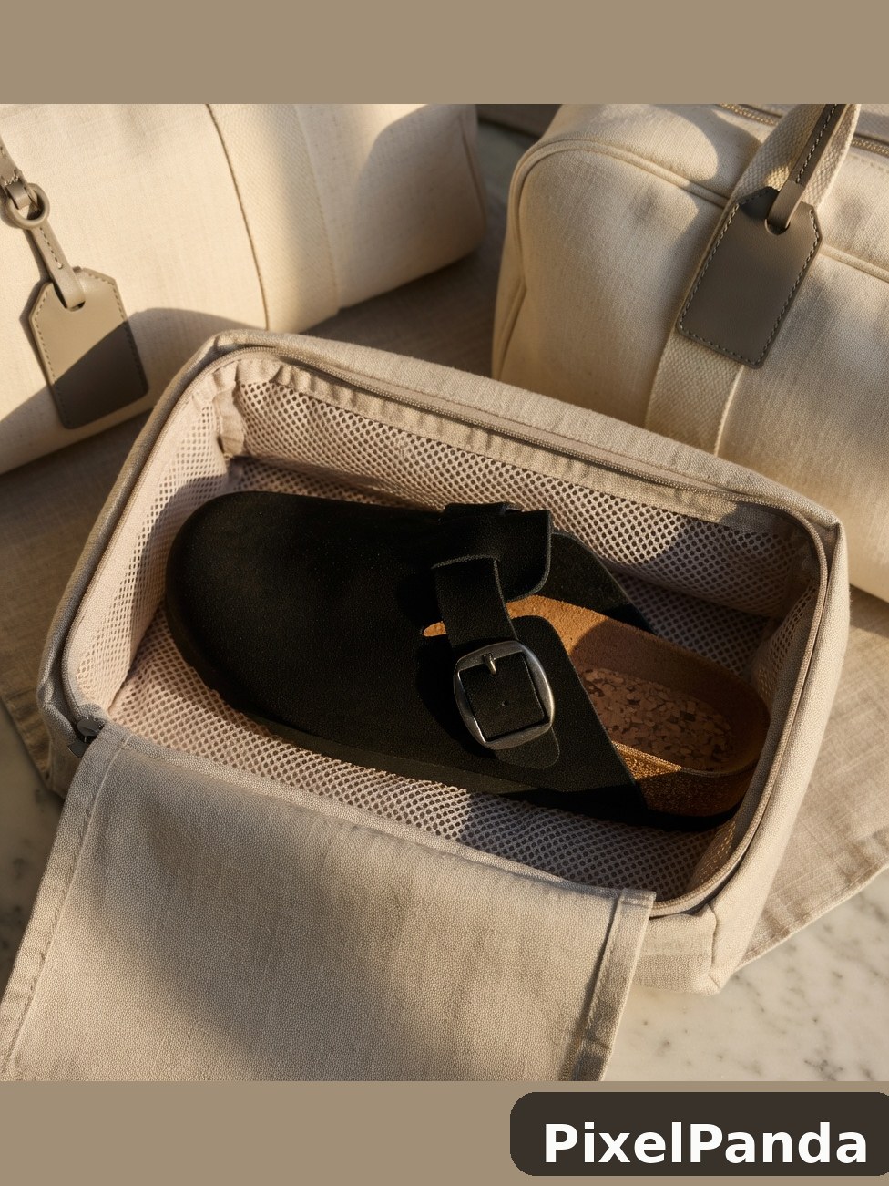 Travel Packing Scene — Made with PixelPanda